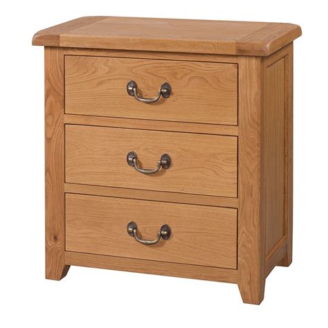 2023 Best Of Burnished Oak 3 Drawer Desks