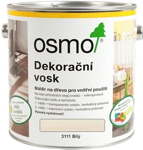 Osmo Dekora N Vosk Transparentn Efarby