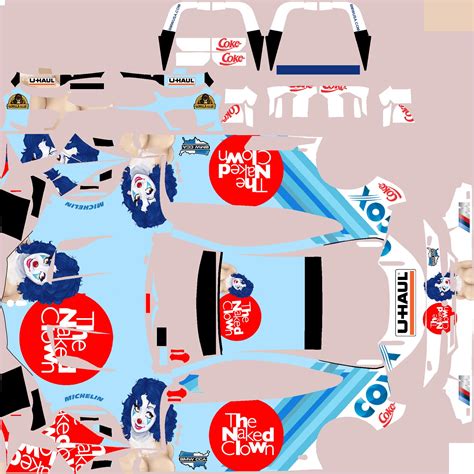 BMW M8 Naked Clown By Clyde Coman Trading Paints