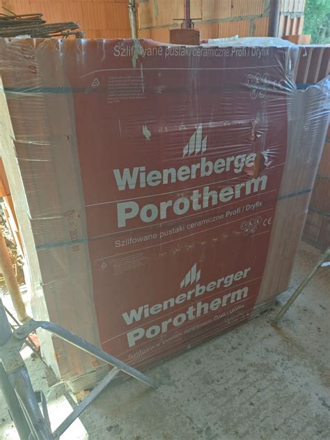 Pustak Ceramiczny Porotherm Winerberger 44 Dryfix Profi 60 Sztuk Palet