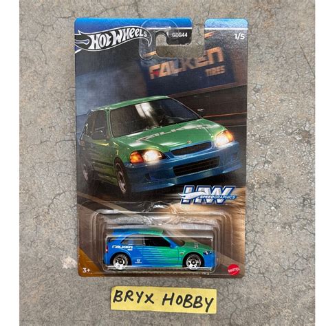 Hot Wheels Themed Automotive HW Speedgraphics Honda Civic Type R EK HRT ND