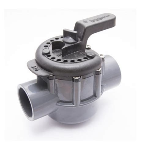 40mm Pvc 2 Way Ball Valve Solvent Weld