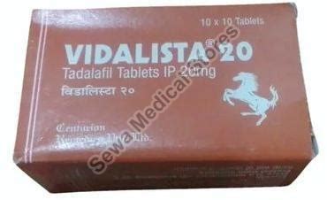 Vidalista 20 Mg Tablet at Rs 1000 in Dewas - ID: 7432817 | Sewa Medical ...