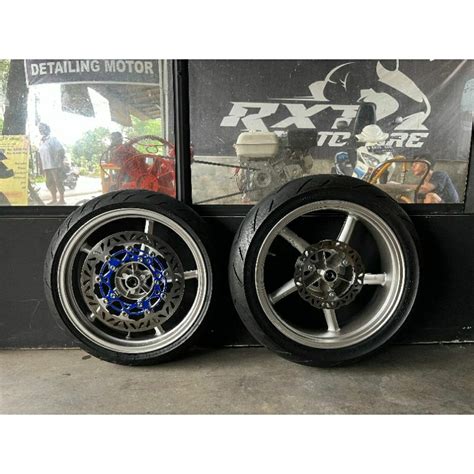 Jual VELG VROSSI SANCA R15 V3 SET CAKRAM DAN BAN Shopee Indonesia