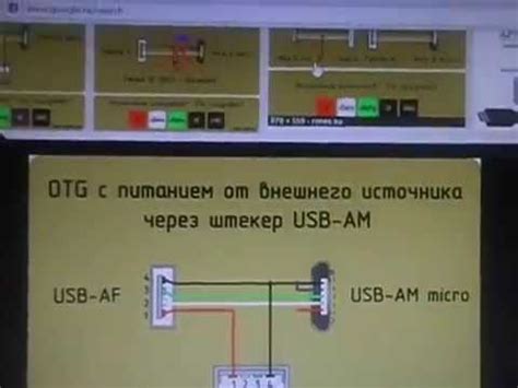 OTG кабель с дополнительным питанием для Android устройств.Самодельный ...