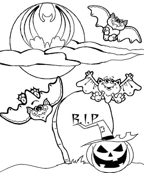 Coloriage Halloween Chauve Souris Imprimer Sur Coloriageenfant