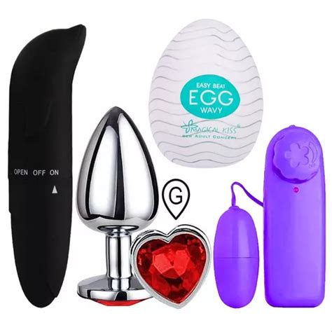 Masturbador Egg Punheta Lubrifica Vibrador Plug Anal Grande MercadoLivre