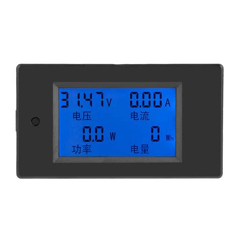 PZEM to 031 LCD Display DC 6.5 to 100V Digital Electric Power Energy ...