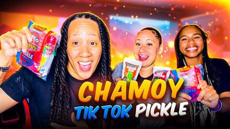 We Tried The Chamoy Pickle Challenge We Saw On Tik Tok Youtube