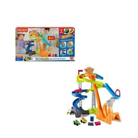 Juguete para Bebés Fisher Price Hot Wheels Pista de Carreras y Choques Bodega Aurrera