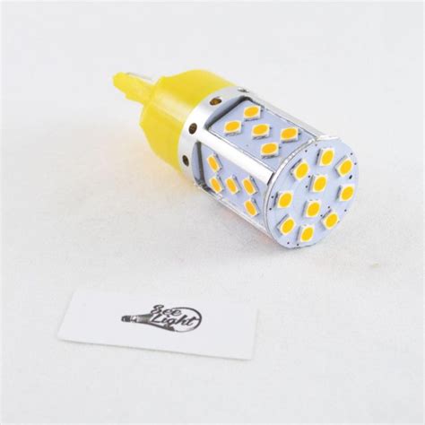 LED лампа в поворот WY21W(7440)(T20) SL30-3030 led Янтарный с обманкой ...