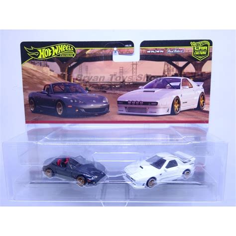 Hot Wheels Car Culture Two Pack Mazda Speed Miata RX FC Pandem Shopee Philippines