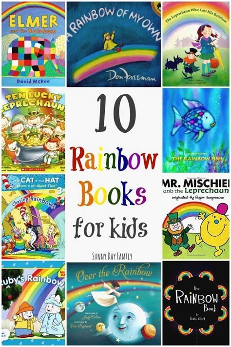 Top 10 Rainbow Books for Kids | Rainbow lessons, Preschool books ...
