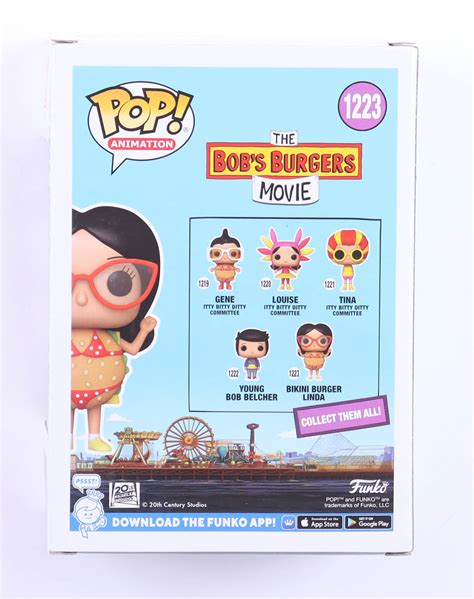 John Roberts Signed The Bob S Burgers Movie Bikini Burger Linda