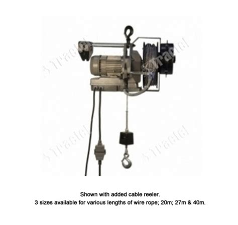 Minifor Hoist Tr Wire Rope Hoists Lifting Gear Direct Uk