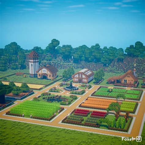 Minecraft Tutorial How To Build A Survival Base Stardew Valley Farm
