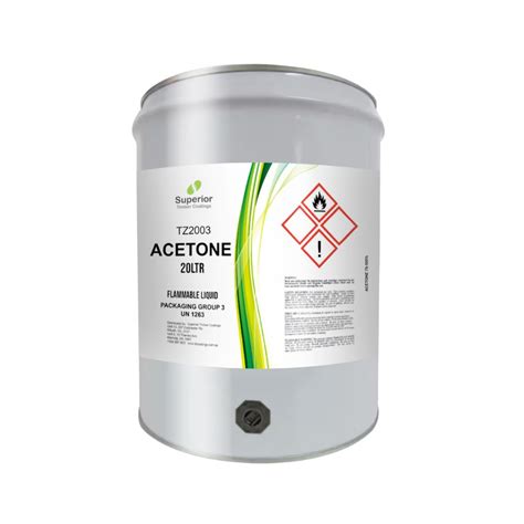 TZ2003 Acetone - Superior Timber Coatings