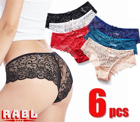 Paquete Pantaleta Bikini Lencer A De Encaje Sexy Mercadolibre