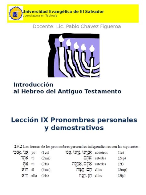 PDF Introducción Al Hebreo Lecciones IX XI DOKUMEN TIPS