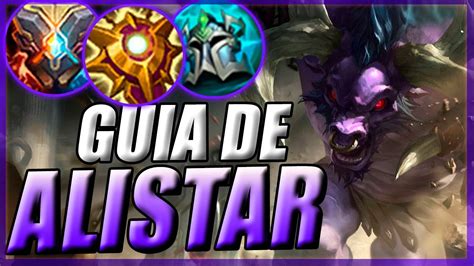 GUIA DE ALISTAR COMO JUGAR ALISTAR SUPP OBJETOS RUNAS HECHIZOS