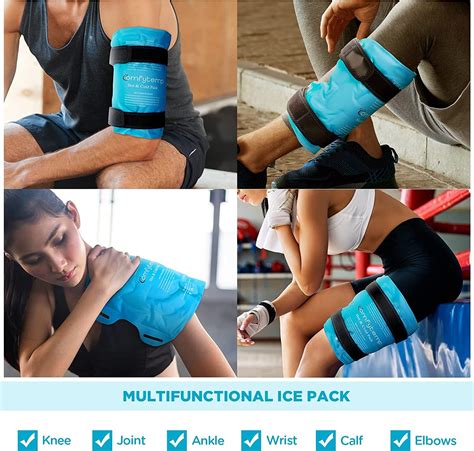 Comfytemp Knee Ice Pack Wrap Hot Cold Therapy For Knee Pain Relief Injuries Surgery