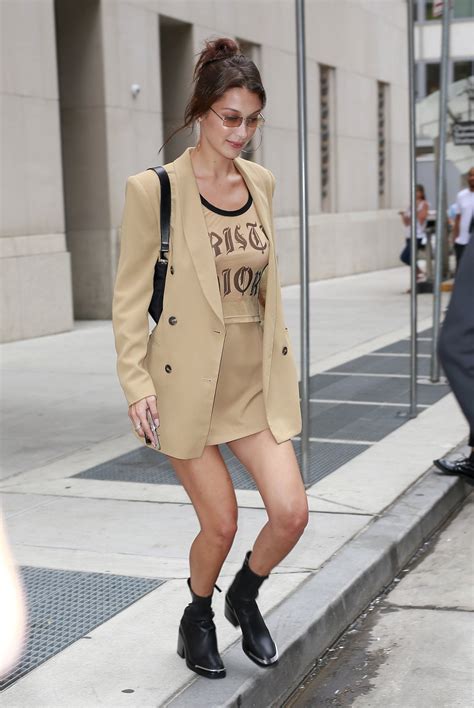 Bella Hadid Sexy Braless Boobs Hot Celebs Home