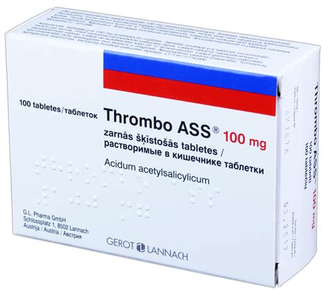 THROMBO ASS mg pills pcs Mēness aptieka
