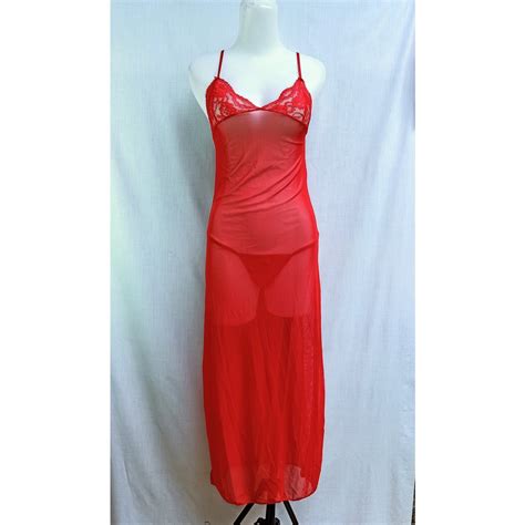 Jual Baju Tidur Seksi Lingerie Longdress Panjang Sexy Transparan Lsp Shopee Indonesia