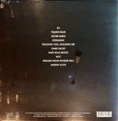 Cigarettes After Sex X S Partisan Records PTKF