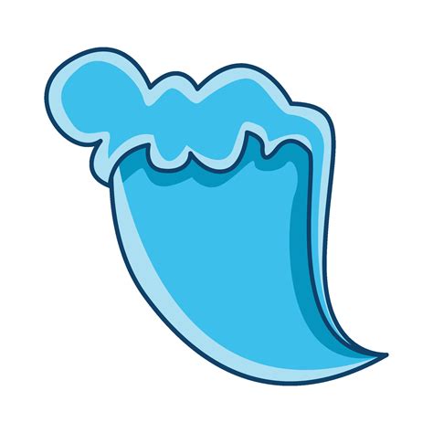 Sea Wave Illustration 37131625 Vector Art At Vecteezy