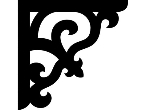 Corner Design Free Vector Art Dxf File Vectors File