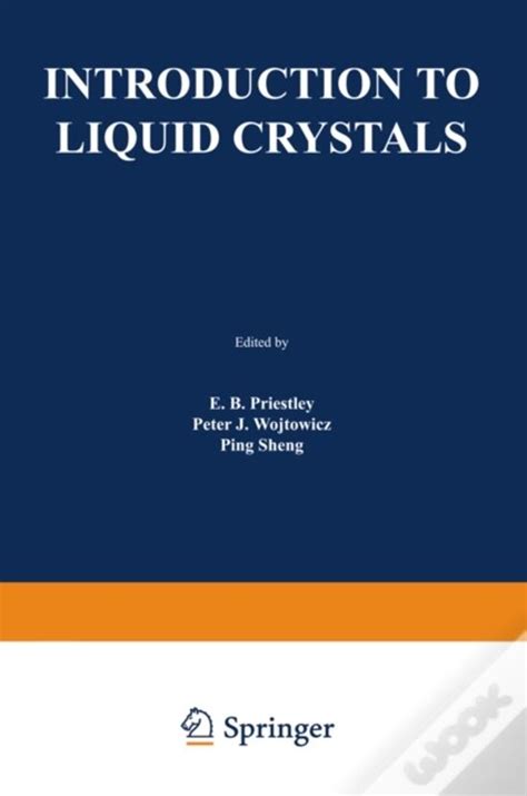 Introduction To Liquid Crystals De E Priestly EBook WOOK