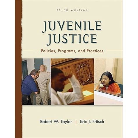 Juvenile Justice Policies Programs And Practices