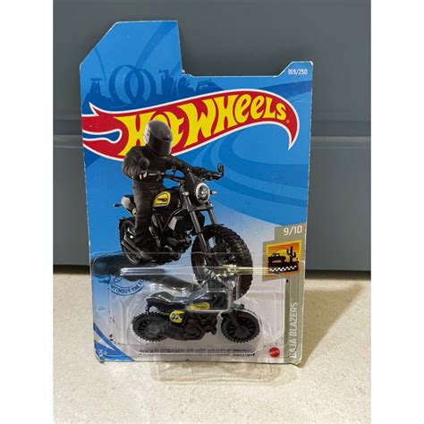 Xe M H Nh Ch I C B N Hotwheels Motor Ducati Scrambler Hot Wheels Edition Card Nh