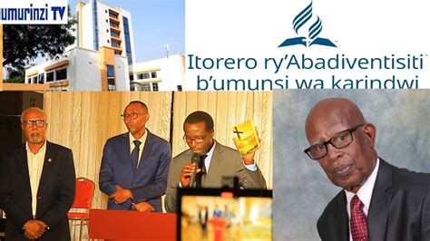 Itorero Ry Abadiventiste Mu Rwanda Ryemeje Igitabo Inkomoko Yibyiza