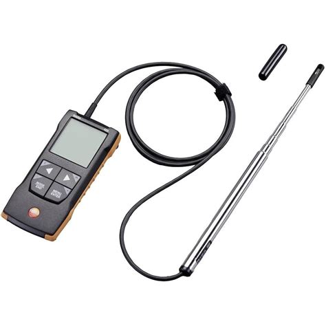 Mo Finance Testo Anemometer With Telescopic Probe Hot Wire Anemometer Handheld For