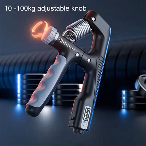 Hand Grip Strengthener Electronic Digital Display Countable Kg