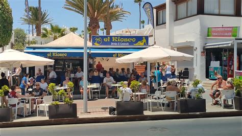 Puerto Del Carmen Lanzarote Spain Update Beautiful Lunch Walk