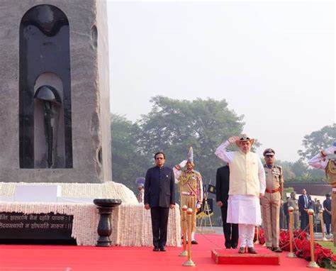 Amit Shah Pays Homage To The Martyrs On Police Commemoration Day At The