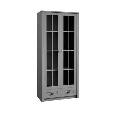 Preisvergleich für Vitrine Regal Aktenschrank Glasschrank Antik Luxus