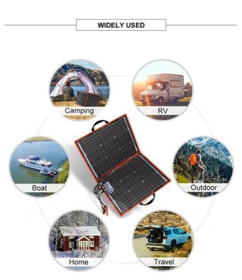 Солнечная панель, батарея зарядка SL QIN 100W 5V/12V с контроллером ...