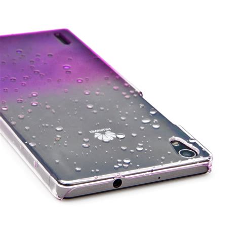 YouSave Huawei Ascend P7 Hard Case Purple Mobile Ma