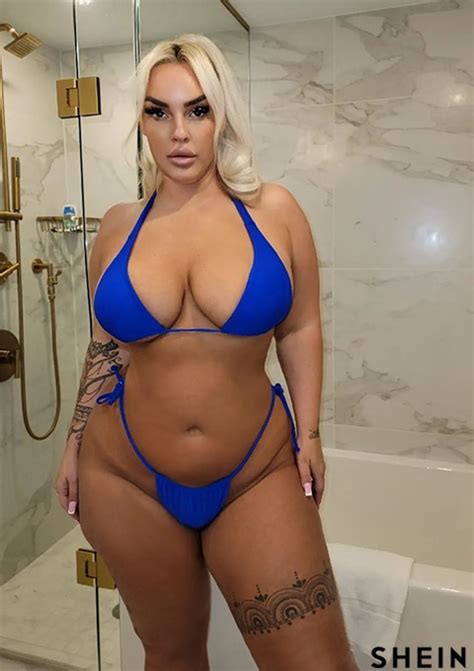 SHEIN Swim SXY Plain Tie Side Bikini Swimsuit SHEIN UK