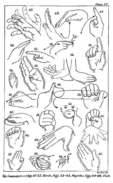 West Side Hand Sign Stencil