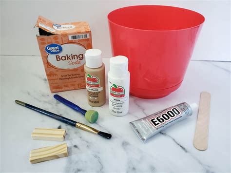Diy Faux Terracotta Planter —