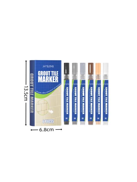 Ceramic Tile Grout Pen, Waterproof Anti-Mold Tile Grout Filler For