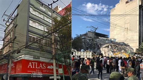 Sismo El Antes Y Despu S Del Terremoto De M Xico A Su Paso Por Los