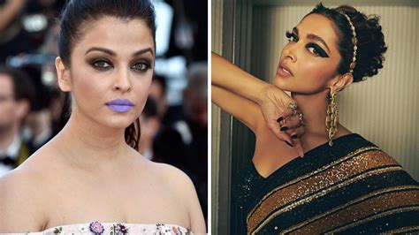 Aishwarya Rai Bachchan S Purple Lips To Deepika Padukone Getting