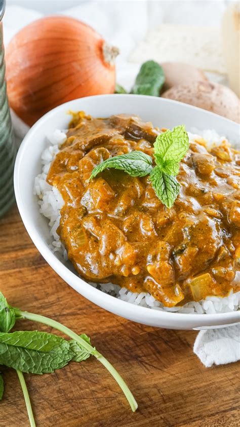 Mushroom Curry Vegan Indian Dish Oh My Veggies