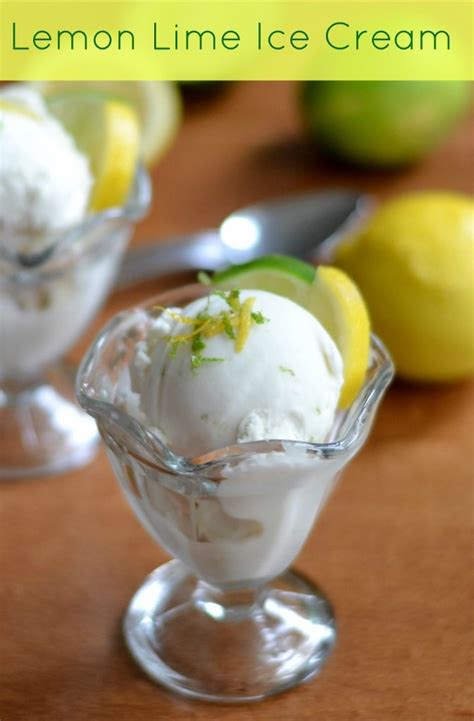 Lemon Lime Ice Cream